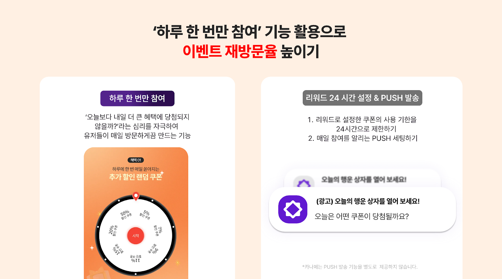 프로모션 성과를 좌우하는 한 끗 차이는?